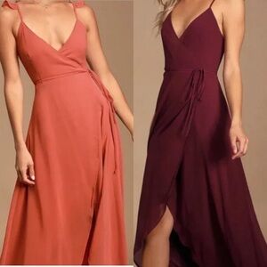 *Bundle* Lulus "Here's to Us" | 2 dresses | high-low